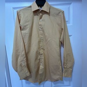 Van Heusen Men's Yellow Dress Shirt